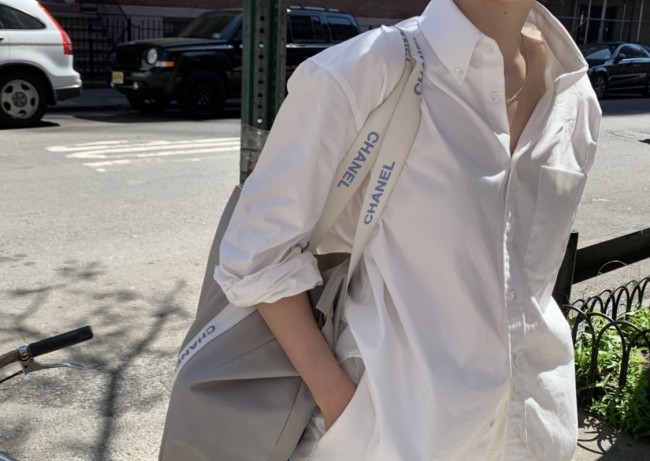 커넥트 화이트 셔츠_Connect White Shirt.