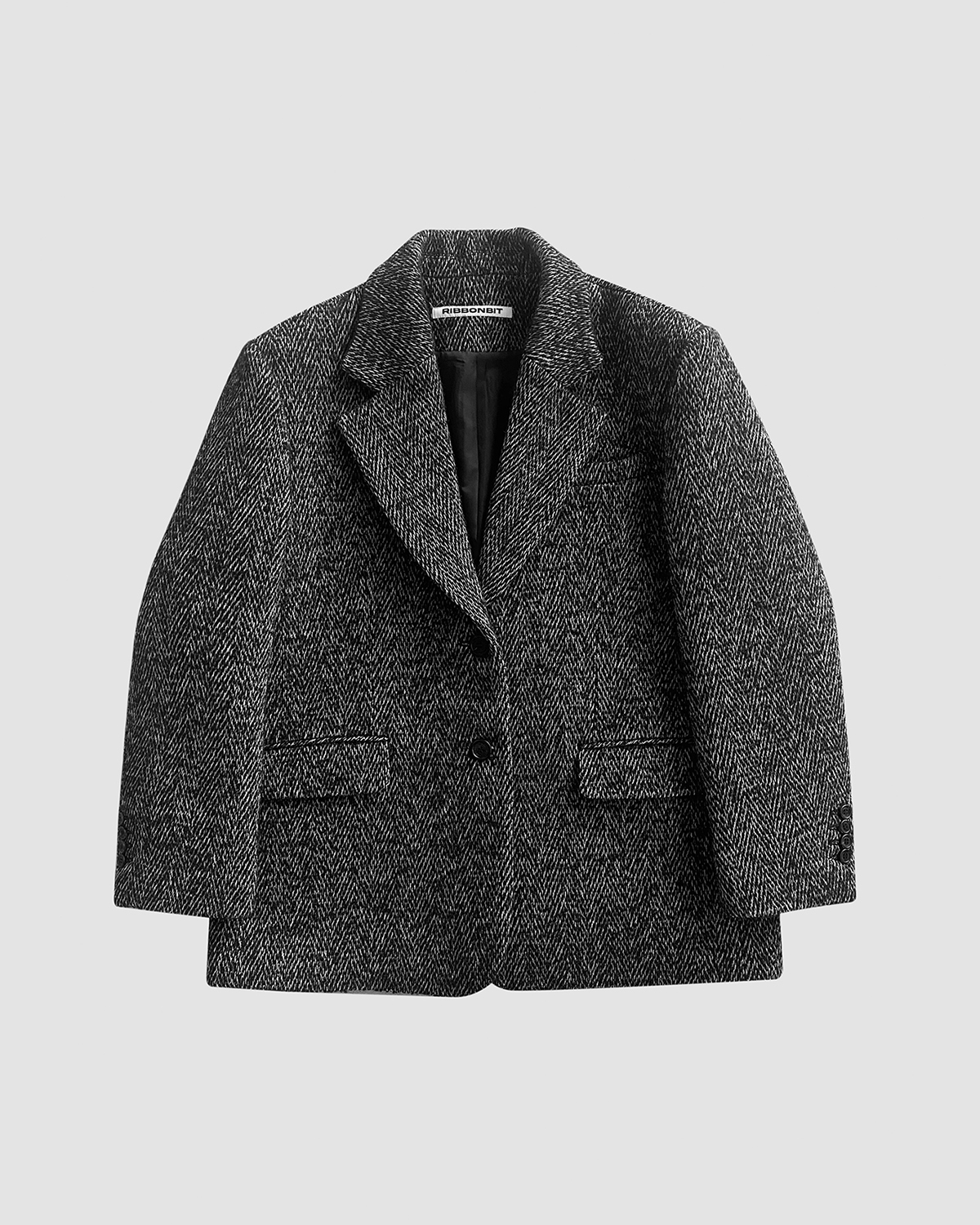 Calma Herringbone Wool Jacket